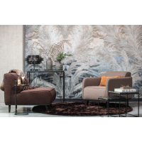 Position bijzettafel metaal antique brass