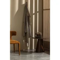 WOOOD Posture bijzettafel mangohout walnoot