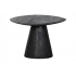 Postuur salontafel hout zwart 70 cm