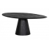 Postuur salontafel hout zwart 120 cm