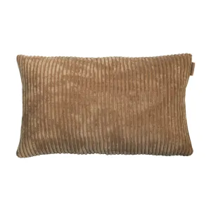 Kussen grof rib camel 57x38cm