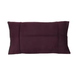 Kussen ruit aubergine 57x35cm