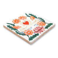 Samen voor altijd Storytiles tegeltje 10x10 cm