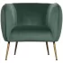 Scout fauteuil velvet groen