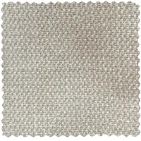 WOOOD Serra draaifauteuil geweven stof off white