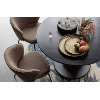 Set a 2 dienbladen antique brass