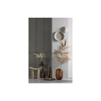 Set a 2 dienbladen antique brass