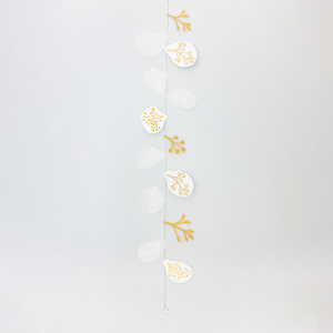 Winter Magie papieren ketting lang Räder