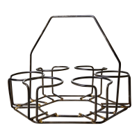 Mokkenrek metaal grijs