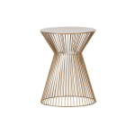 Bijzettafel Suus metaal goud