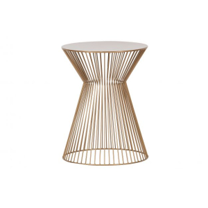 Bijzettafel Suus metaal goud