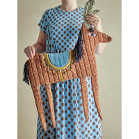 Bloomingville Tillie Wall Decor, Bruin, Katoen 