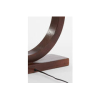 Lampvoet 41x13x55 cm hout mat bruin 