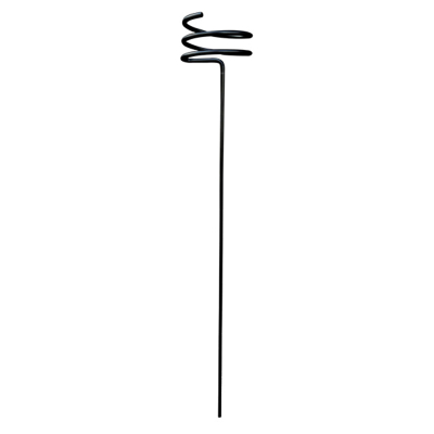 Uyuni Outdoor Candleholder black, metal spear 9,2 X 75 CM