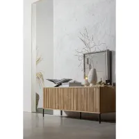 New Gravure TV Meubel 150 cm eiken blanke lak (fsc)