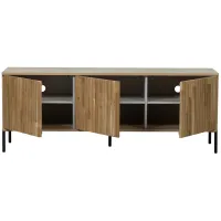 New Gravure TV Meubel 150 cm eiken blanke lak (fsc)