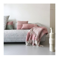 Uptown Wool Throw Pink Malagoon