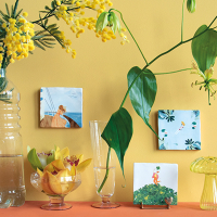 Vind je geluk STORYTILES tegeltje 10x10 cm