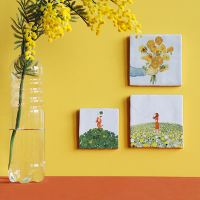 Vind je geluk STORYTILES tegeltje 10x10 cm