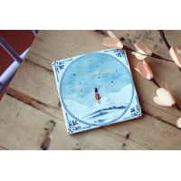 Tot rust komen STORYTILES tegeltje 10x10 cm