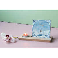 Dat wensen uit mogen komen STORYTILES tegeltje 10x10 cm