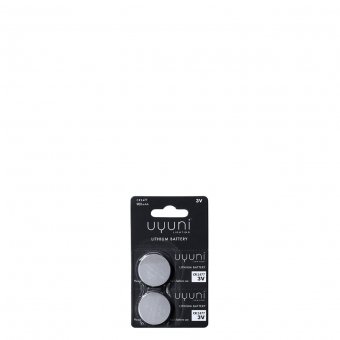 Uyuni batterijen lithium metaal  CR2477 3V, 900MAH - 2 pak