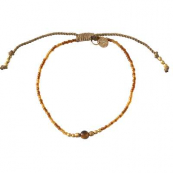 Iris Tiger Eye Gold armband