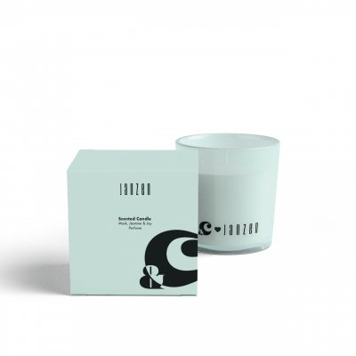 Scented Candle Musk Jasmine & Joy Janzen x &C