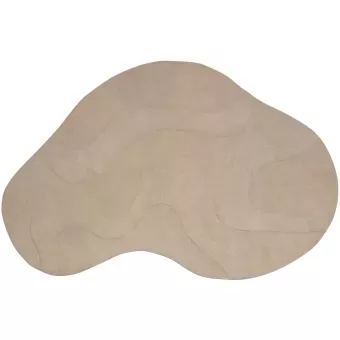 WOOOD Alya Vloerkleed Organisch Milk 170x240 cm