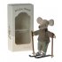 Maileg Winter mouse with ski set, Dad