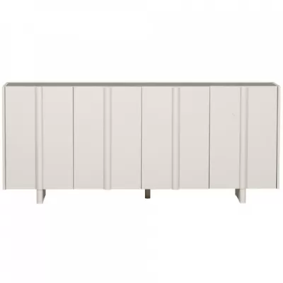 Dressoir grenen dust met optioneel blad van lavasteen