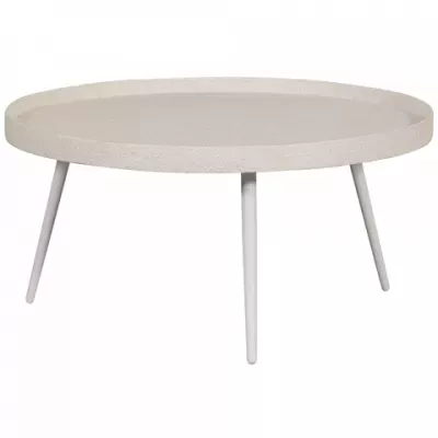 Bounds bijzettafel XL hout/metaal naturel 40XØ76 cm