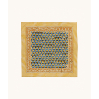 Blauwe Emma Balkon Plaid Mini