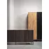 WOOOD New Gravure Dressoir 200 cm Essen Fineer Espresso [FSC]