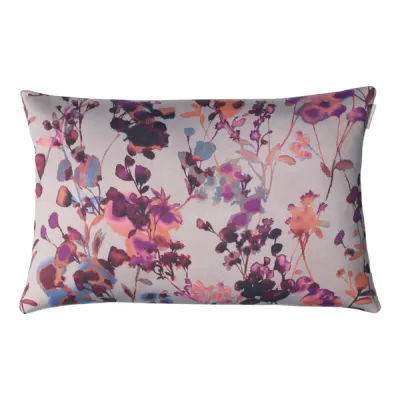 Kussen flower zand paars 55x35cm