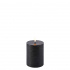 Uyuni stompkaars pillar candle forest black 7,8 x 10,1 cm