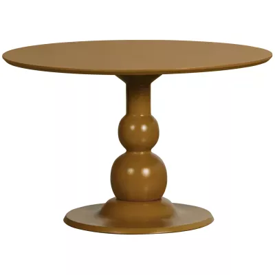 WOOOD Blanco eettafel ø120 cm mango hout honinggeel