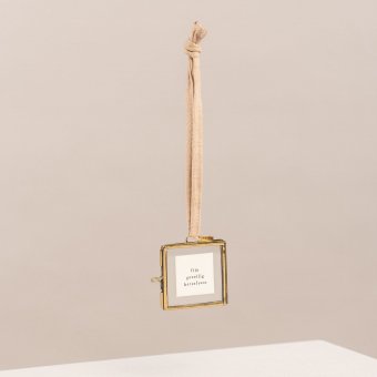 Hang lijstje Fijn gezellig kerstfeest Ik pak je in