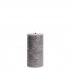 Uyuni stompkaars pillar candle grey 7,8 x 15,2 cm