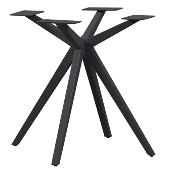 Holland kruispoot metaal zwart WOOOD