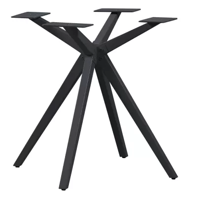 Holland kruispoot metaal zwart WOOOD