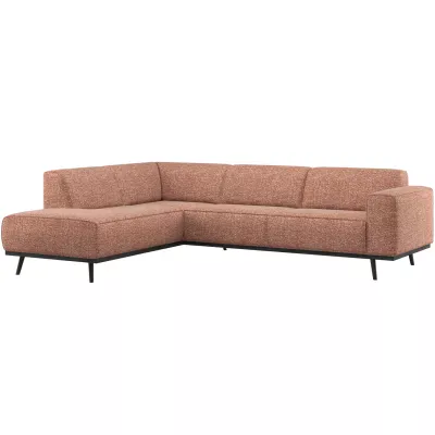 WOOOD Statement hoekbank links terra melange