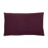 Kussen suéde look streep aubergine roze 36x60cm