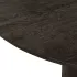 WOOOD Maan Salontafel MDF Donkerbruin 35xØ100 cm