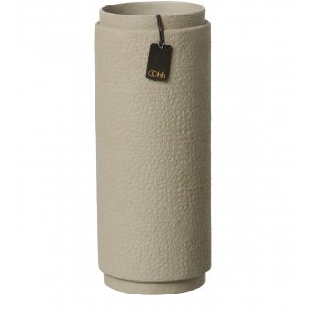Madrid cilinder vaas lichtbruin