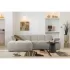 WOOOD Mojo Chaise Longue links bouclé beige melange