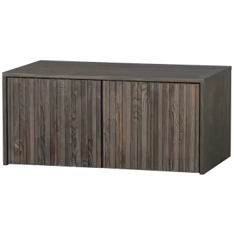 WOOOD New gravure kistbank essen espresso [fsc]