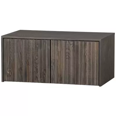 WOOOD New gravure kistbank essen espresso [fsc]