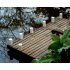 Uyuni Outdoor LED pillar Candle white 7,8 x 7,8 cm