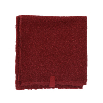 Plaid bouclé brick 150x170 cm THUIS MET MOON